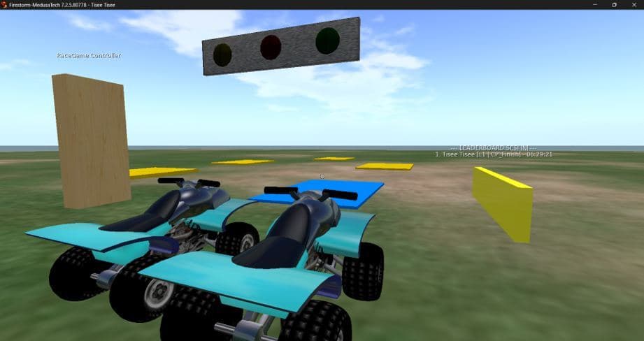 Racing Simulation project screenshot